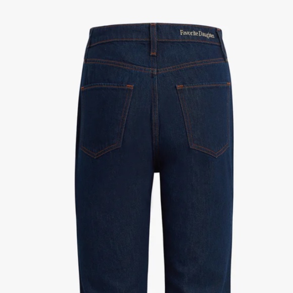 NWOT Favorite Daughter Valentina Super High Rise Straight Leg Jeans - Picture 3 of 3